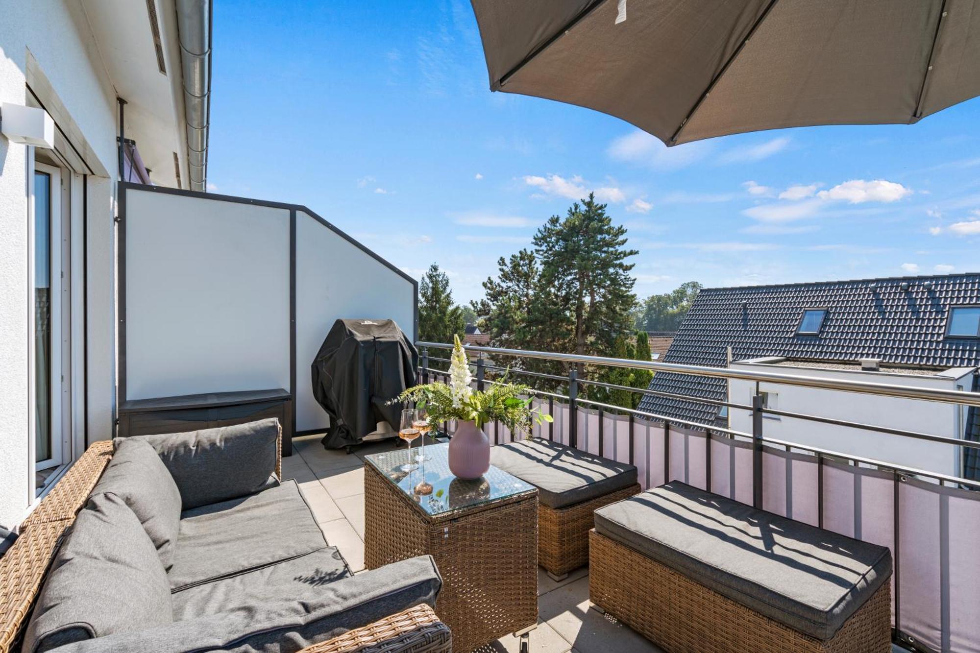 Seeview Maisonette In Direkter Seenaehe Friedrichshafen Exterior photo