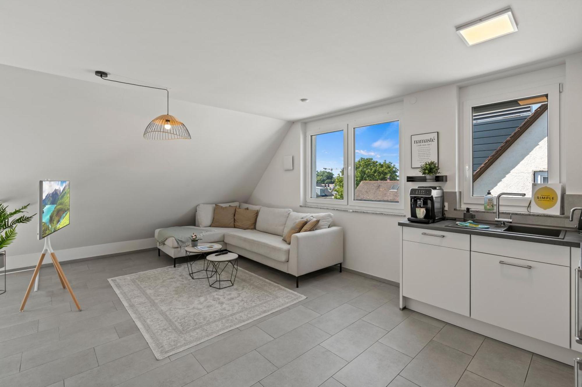 Seeview Maisonette In Direkter Seenaehe Friedrichshafen Exterior photo