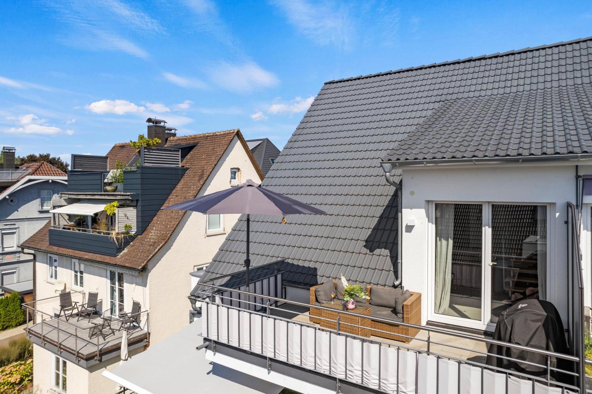 Seeview Maisonette In Direkter Seenaehe Friedrichshafen Exterior photo